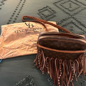 Vintage Boho Louis Vuitton handbag